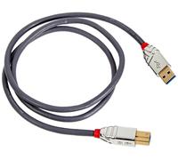Lindy 1m USB B 3.0 Cable, USB-A Male to USB-B 3.0 Male Type B, Monitor, for Exte