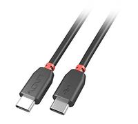 LINDY 2 m USB 2.0 tipo C macho a tipo C macho - negro