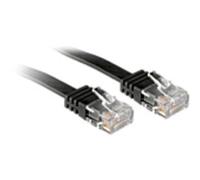 LINDY 2m Cat.6 - Cable de Red (2 m, Cat6, RJ-45, RJ-45, Negro)