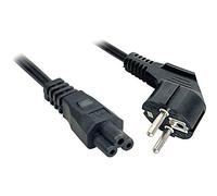 Lindy Cable CEE 7/7–IEC 320 C5 2 m macho a macho, negro