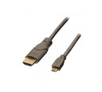 Cable USB a micro USB LINDY 41567 Antracita 2 m