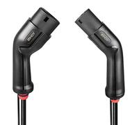 Lindy 30113 Cable de Carga EV, Tipo 2, 7 m, 22 kW