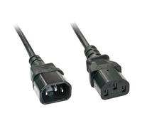 Lindy 30331 - Extensión sector IEC, Negro, 2m