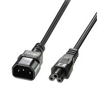 Lindy - 30342 cable de transmisión Negro 3 m C14 acoplador C5 acoplador