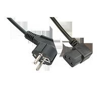 Lindy 30345 - Cable (2 m, Male connector / Female connector, CEE7/7, C13 acoplador, Beige)