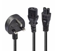 Lindy 30374 - cable (2,5 m, male connector / female connector, c13 aco