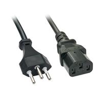 Lindy 30417 - Cable (2 m, Male connector / Female connector, C13 acoplador, C13