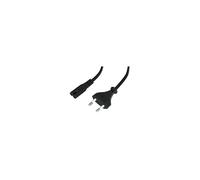 Lindy 30422 cable de transmisión Negro 3 m CEE7/16 C7 acoplador
