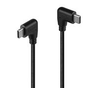 Lindy 32009 cable usb 2.0 tipo c a c en ángulo (1 m)