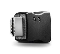 Lindy 32115 adaptador de cable HDMI Negro - Adaptador para cable (HDMI, HDMI, Male connector / Female connector, Negro)