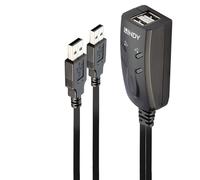 Lindy 32165 interruptor KVM Negro