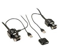 Lindy 32818 Negro Interruptor KVM - Periférico de Entrada (2048 x 1536 Pixeles, USB, USB, VGA, Negro, Alámbrico)
