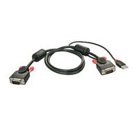 Lindy - 33770 cable VGA 1 m VGA (D-Sub) Azul