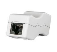 Lindy - 34009 cambiador de género para cable RJ45 Gris