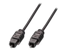 Lindy 35210 cable de audio 0,5 m Toslink Negro