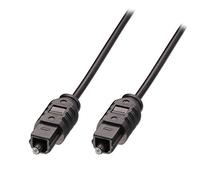 Lindy 35210 cable de audio 0,5 m Toslink Negro