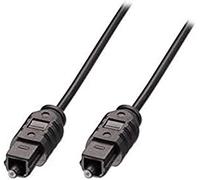 Lindy 35211- Cable óptico digital Toslink SPDIF, 1 m, color negro
