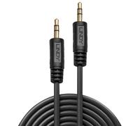 Lindy - 35641 cable de audio 1 m 3,5mm Negro