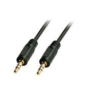 Lindy 35642 2m 3.5mm 3.5mm Negro cable de audio - Cables de audio (3.5mm, Macho, 3.5mm, Macho, 2 m, Negro)