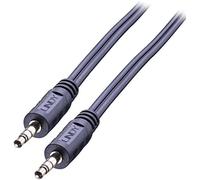 Lindy 35643 cable de audio 3 m 3.5mm negro - cables de audio (3.5mm, m