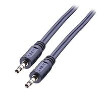 Lindy 35643 cable de audio 3 m 3.5mm negro - cables de audio (3.5mm, m