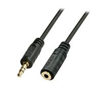 Lindy Cable de audio 35653 3,5 mm macho-hembra 3 m Negro