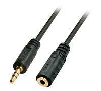 Lindy cable de audio 35656 3,5 mm macho a 3,5 mm hembra 10 m negro