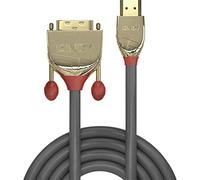 Lindy 36197 Cable HDMI a DVI Gold Line, 5 metros