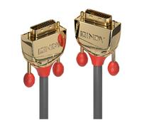 Lindy 36202 cable DVI 2 m DVI-D Gris - Cables DVI (2 m, DVI-D, DVI-D, Macho, Macho, Gris)