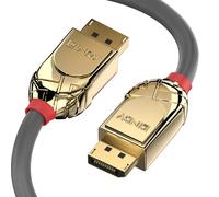 LINDY 36292 2m DisplayPort 1.4 Cable, Gold Line