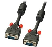 Lindy 36371 cable vga 0,5 m vga (d-sub) negro