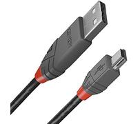 Cable USB 2.0 A a Mini USB B LINDY 36720 20 cm Negro
