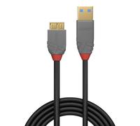 LINDY Cable USB 36765 Negro 50 cm (1 unidad)