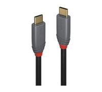 Lindy 0.5MUSB3.2 C CABLE,5A PD,ANTHRALINE