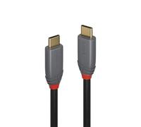 Lindy 36903 Cable USB 3.2 tipo C a C de 2 m, 20 Gbps, 5 A, PD