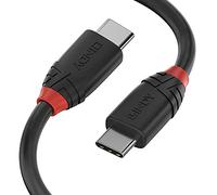 Lindy 36907 - Cable USB (1,5 m, USB C, USB C, 3.1 (3.1 Gen 1), 10000 Mbit/s, Negro)
