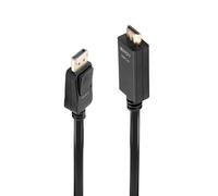LINDY 36921 1m DisplayPort to HDMI 10.2G Cable, Black