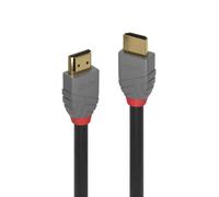 Lindy - 36954 - Cable HDMI de Ultra Alta Velocidad, Línea Antracita, 3m