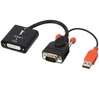Lindy 38184 adaptador de cable de vídeo 0,2 m dvi-d vga (d-sub) + usb