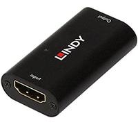 Lindy Repetidor HDMI 40 m – HDMI 2.0 18G – Negro