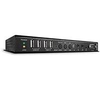 Lindy 38267 extensor audio/video receptor av negro