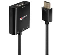 LINDY 38285 - Adaptador HDMI, conector macho HDMI a conector hembra VGA con au