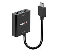 Adaptador HDMI a VGA LINDY 38291 Negro