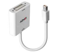Lindy 38318 adaptador de cable de vídeo 0,18 m mini displayport dvi-i