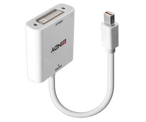 Lindy 38318 adaptador de cable de vídeo 0,18 m mini displayport dvi-i