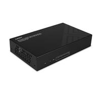 Lindy 38355 Video Splitter HDMI 4K Ultra HD 60 Hz Ethernet Negro Metálico