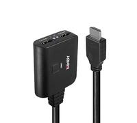 LINDY 38356 Cable divisor HDMI 4K60 de 2 puertos