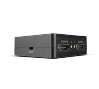 LINDY 38358 Repartidor HDMI 2 puertos 3840 x 2160 píxeles negro