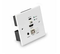Lindy 38387 Extensor KVM Transmisor HDMI USB-C por Cable Cat6, 4K@60Hz, Hasta 150m