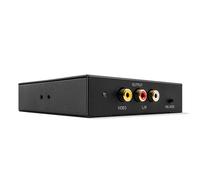 Lindy Convertidor HDMI a Composite/S-Video y audio 38393 – Full HD 1920x1080 Metal